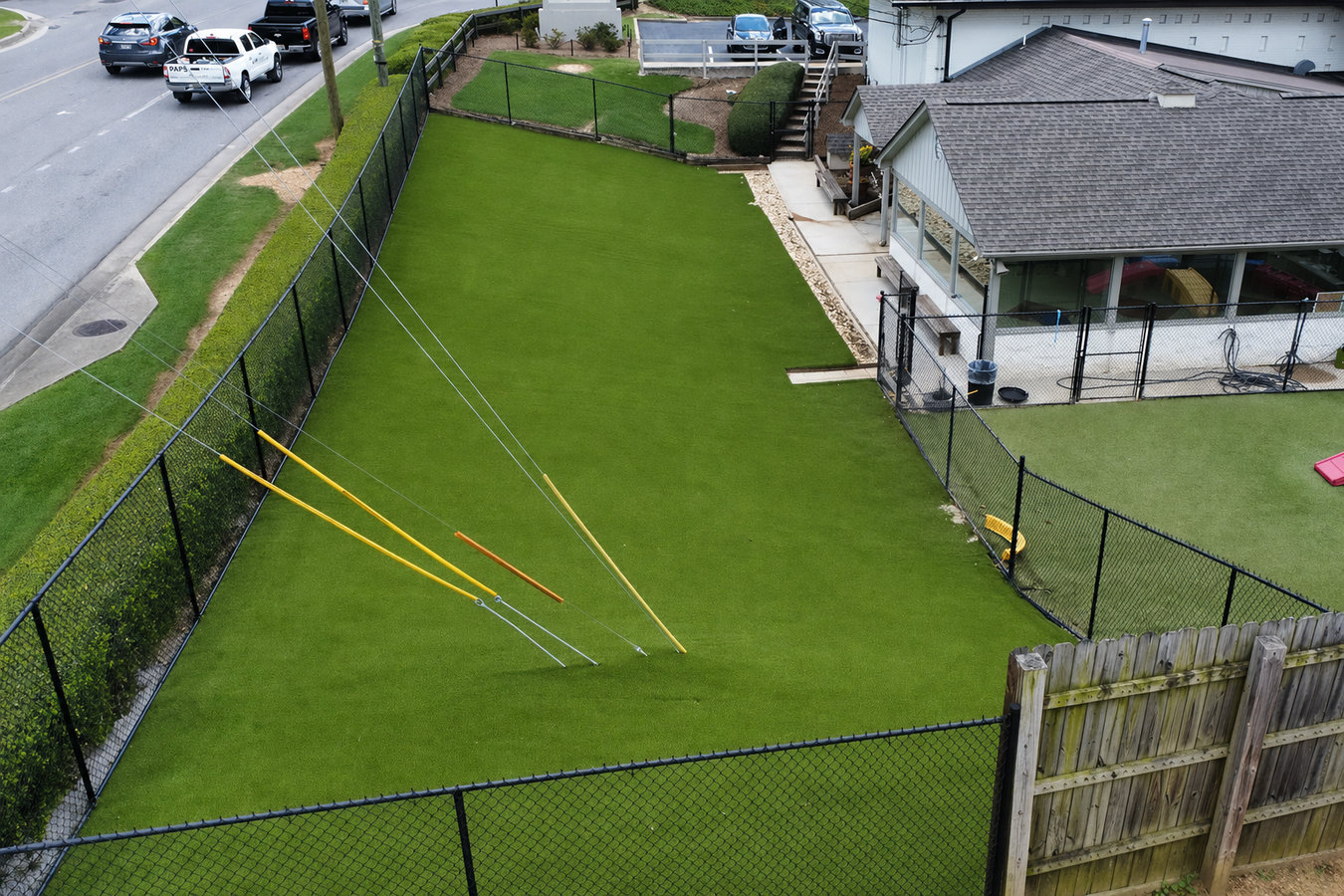 Commercial turf installation in Wichita Falls, TX